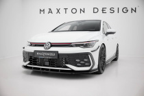 Volkswagen Golf GTI / GTE / R-Line Mk8 Facelift 2024+ Frontsplitter / Frontläpp V.1 Maxton Design